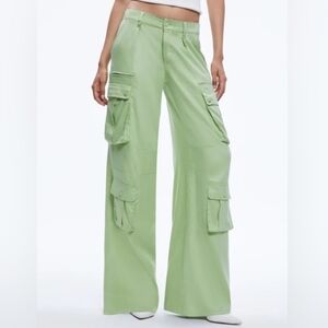 ALICE AND OLIVIA JOETTE CARGO UTILITY PANTS 4